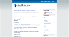 Desktop Screenshot of outside-the-box.com